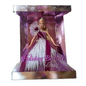 Barbie NIB BOB MACKIE SPECIAL 2005 EDITION HOLIDAY BARBIE NRFB PERFECT CONDITION